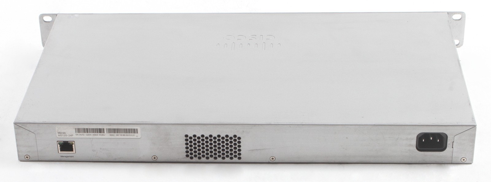 CISCO Meraki MS120-24P-HW 24-Port Gigabit PoE Switch Unclaimed; 6179775