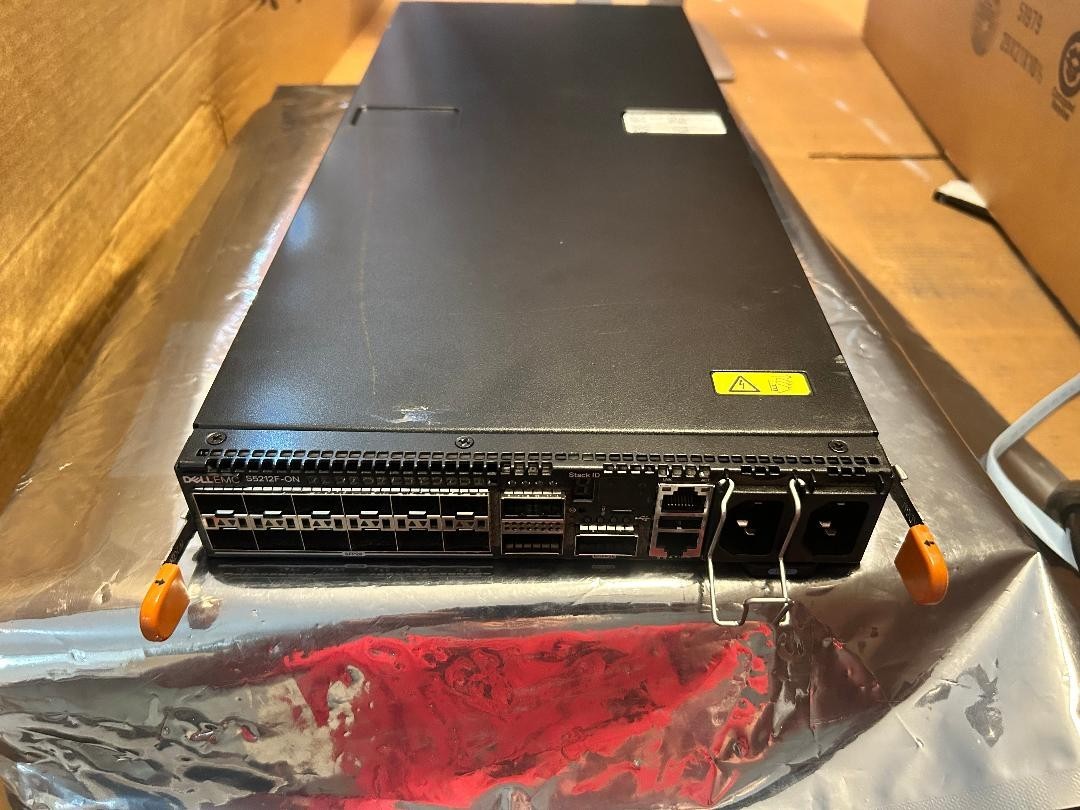 Dell S5212F-ON 12 Port 25GbE SFP28 3 Port QSFP28 Managed Network Switch