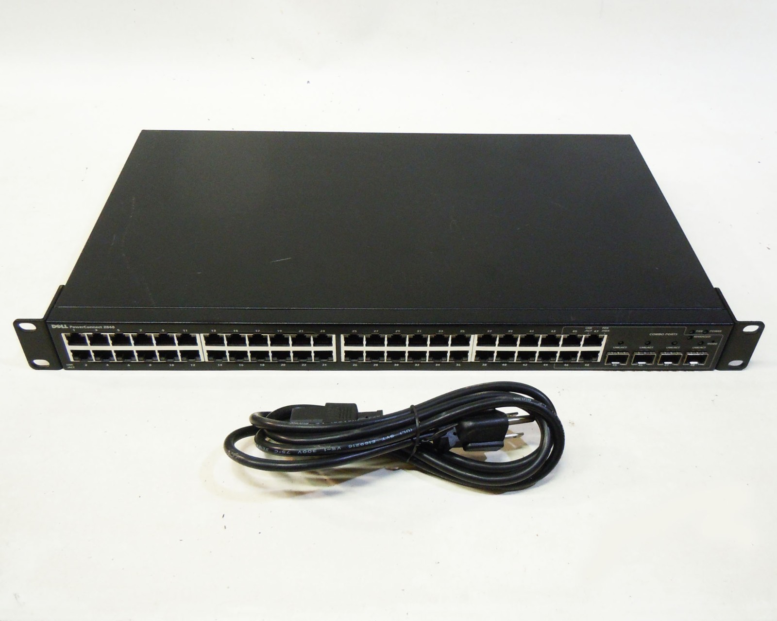 Dell PowerConnect 2848 48-Port Gigabit Ethernet Rackmount Switch SHIPS SAME DAY