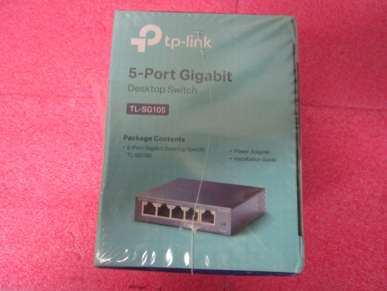 TP-Link TL-SG105E 5-Port Gigabit Easy Smart Switch (UN) – New