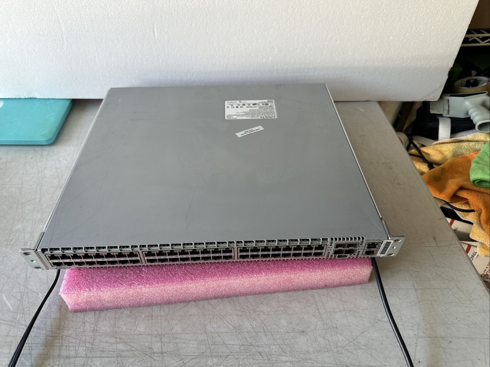 Arista DCS-7050T-52-48-Port RJ45 4x SFP+ Switch Dual AC-PSU –