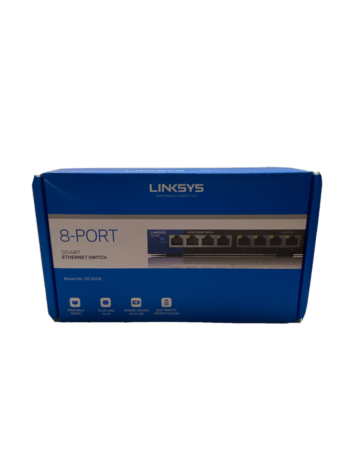 LINKSYS Gigabit 8-Port Ethernet Switch – SE3008