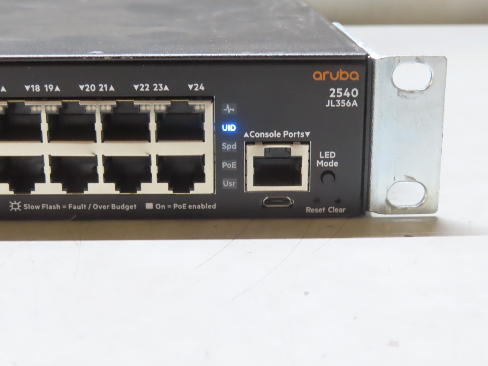 Aruba | JL356A | 2540 24-Port PoE Gigabit Managed Switch 4x SFP+. For Parts