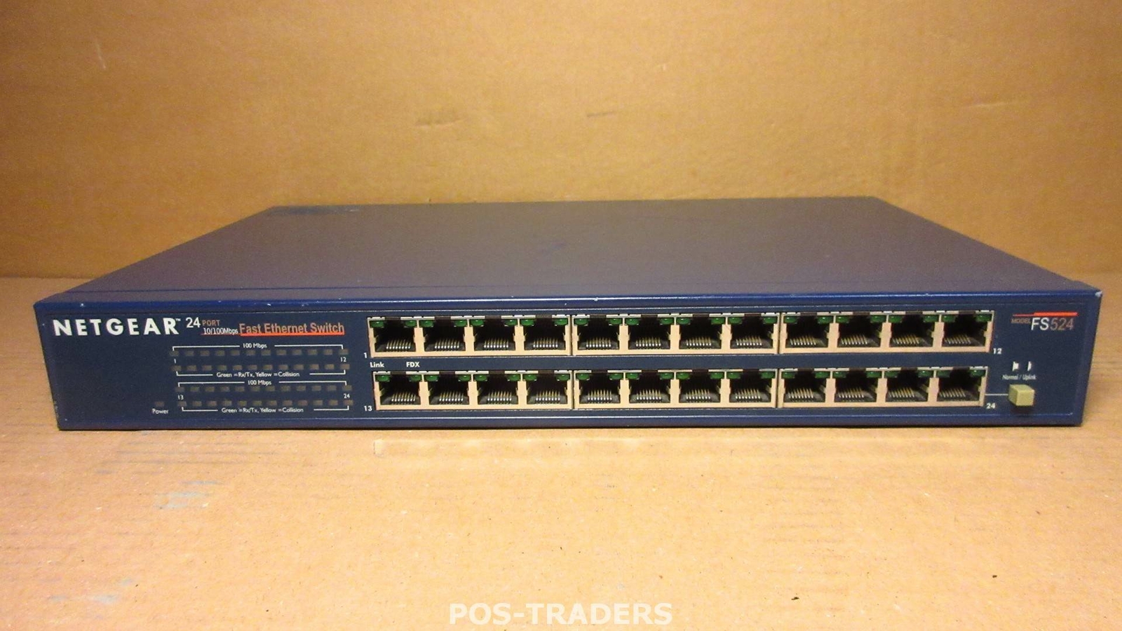 Netgear ProSafe FS524 24-Port 10/100 RJ-45 Full Duplex Network Switch