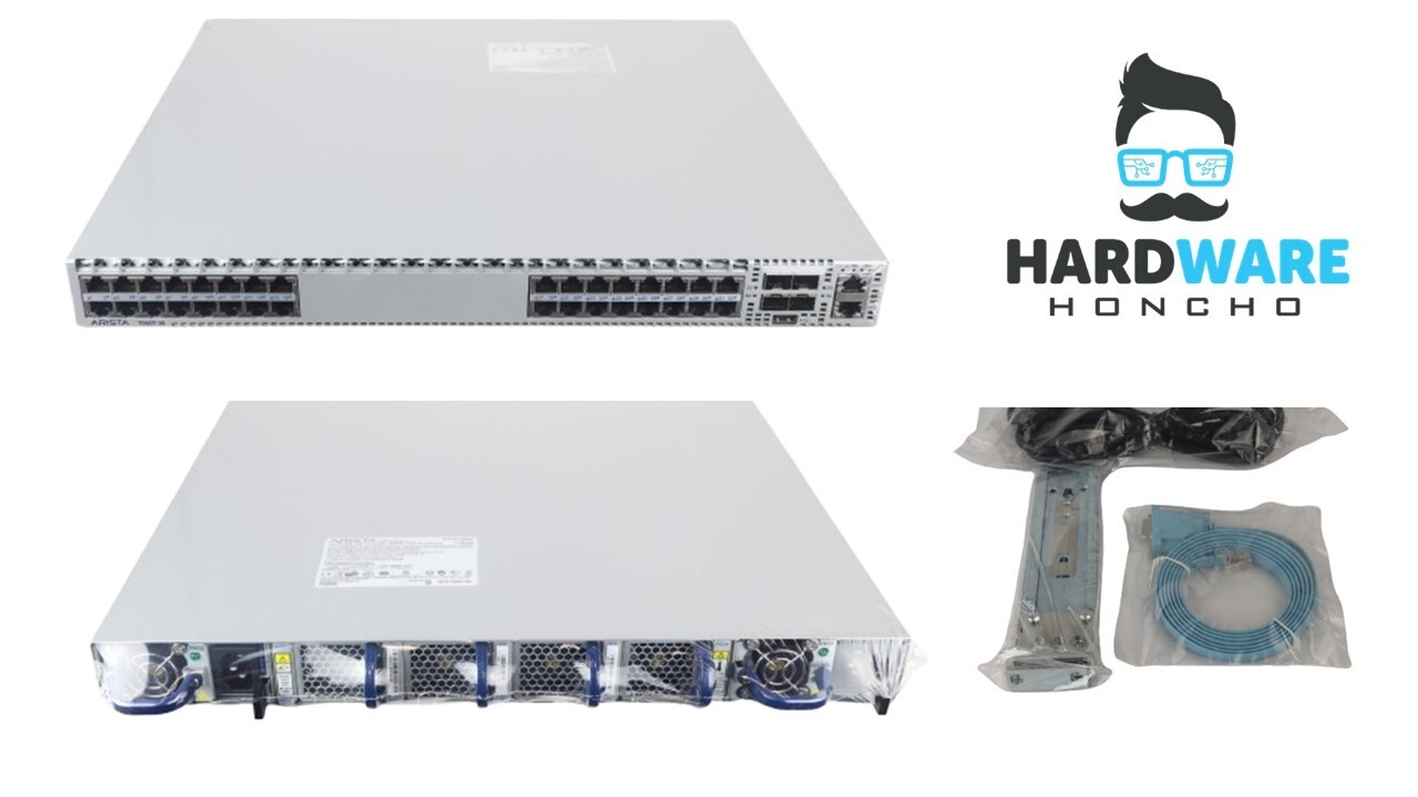 DCS-7050T-36-R Arista 7050, 32xRJ45(1/10GBASE-T) and 4xSFP+ Switch
