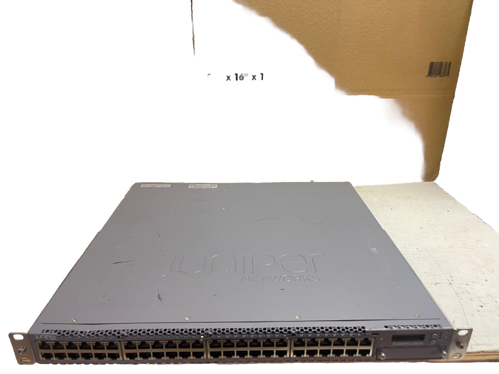 Juniper Networks EX4300-48P 48 Ports Rack-Mountable Gigabit Ethernet Switch