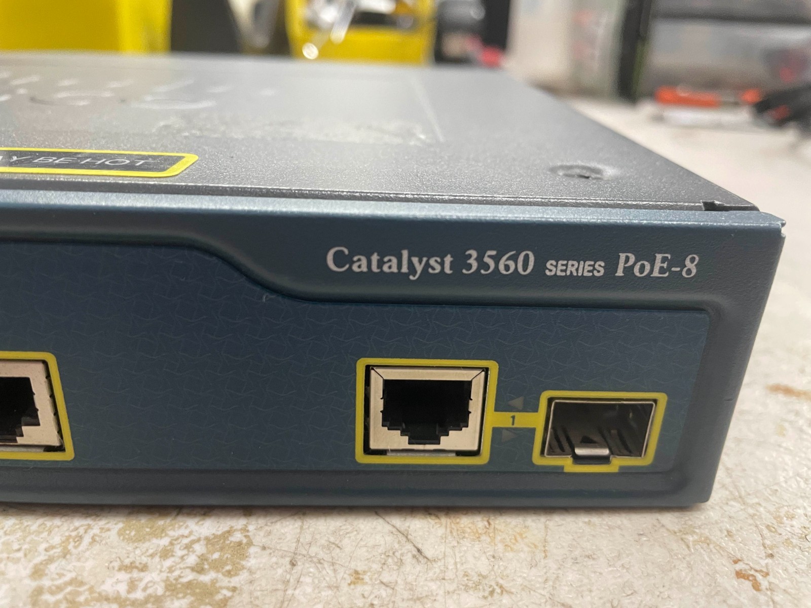 CISCO Catalyst 3560 Series PoE-8 WS-C3560-8PC-S 8 Port Network Switch