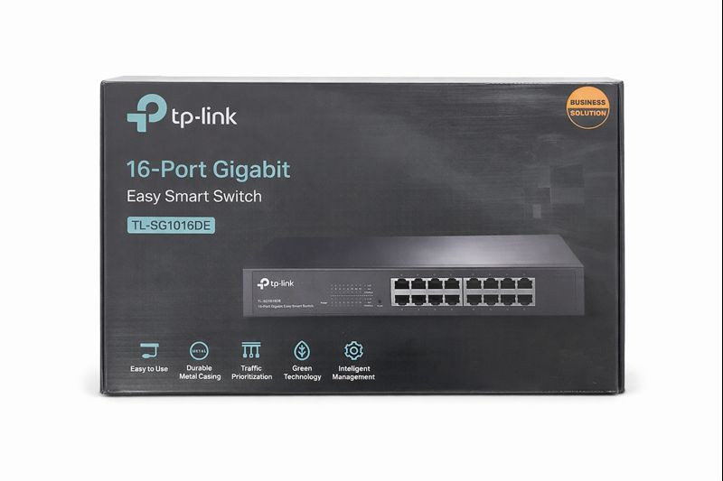 TP-Link 16-Port Gigabit Easy Smart Switch (TL-SG1016DE)
