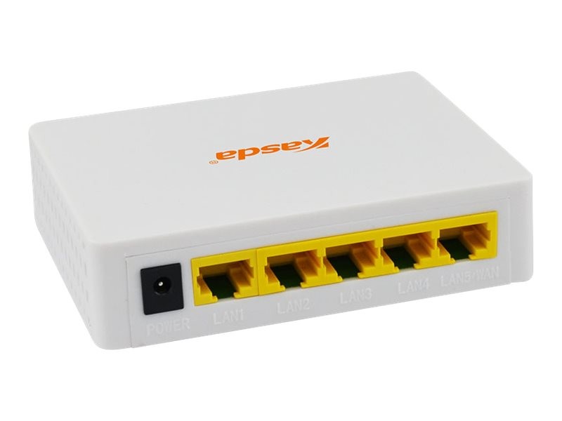 Kasda KS105 – Switch – unmanaged – 5 x 10/100 – desktop, wall-mountable