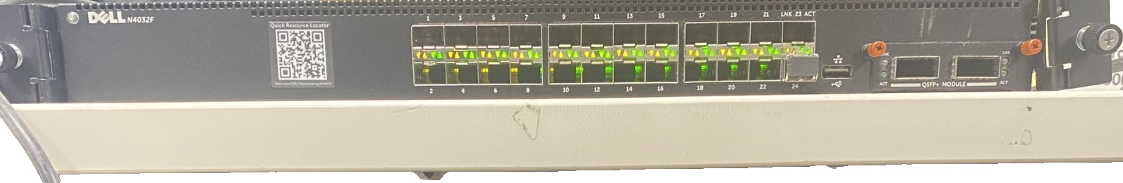 Dell Networking N4032F 24-Port 10GbE Ethernet Network Switch SFP
