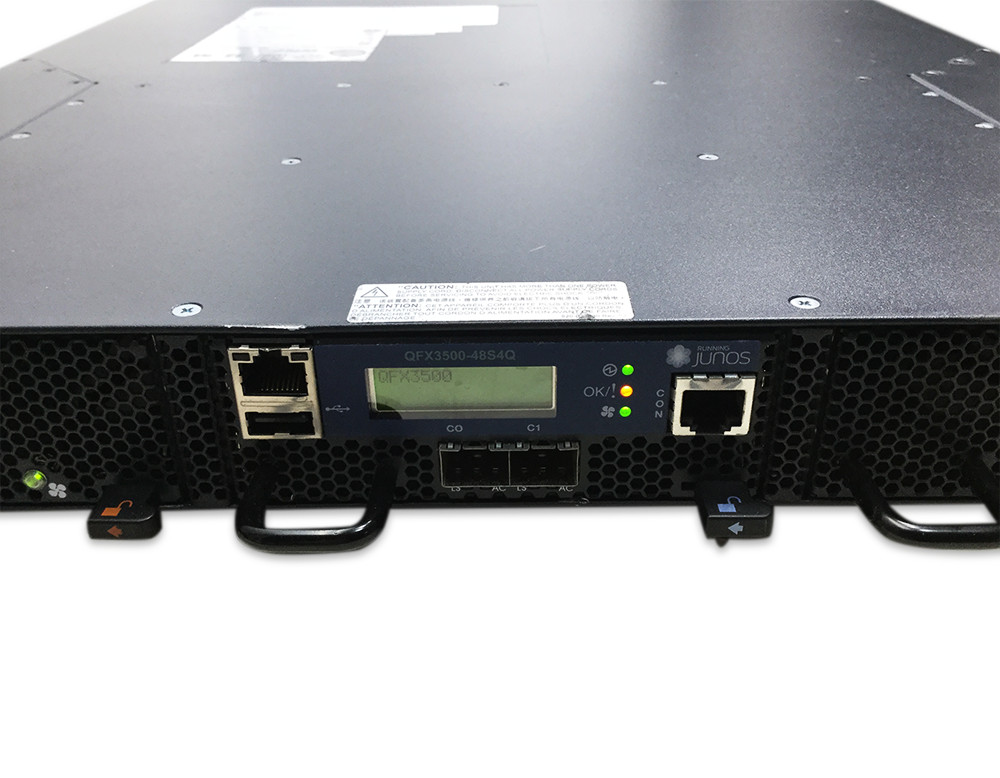 48 Port 10GB SFP+ Juniper AFO Ethernet Switch 2x PSU | 4x 40GbE QSFP+ 2x 10GB