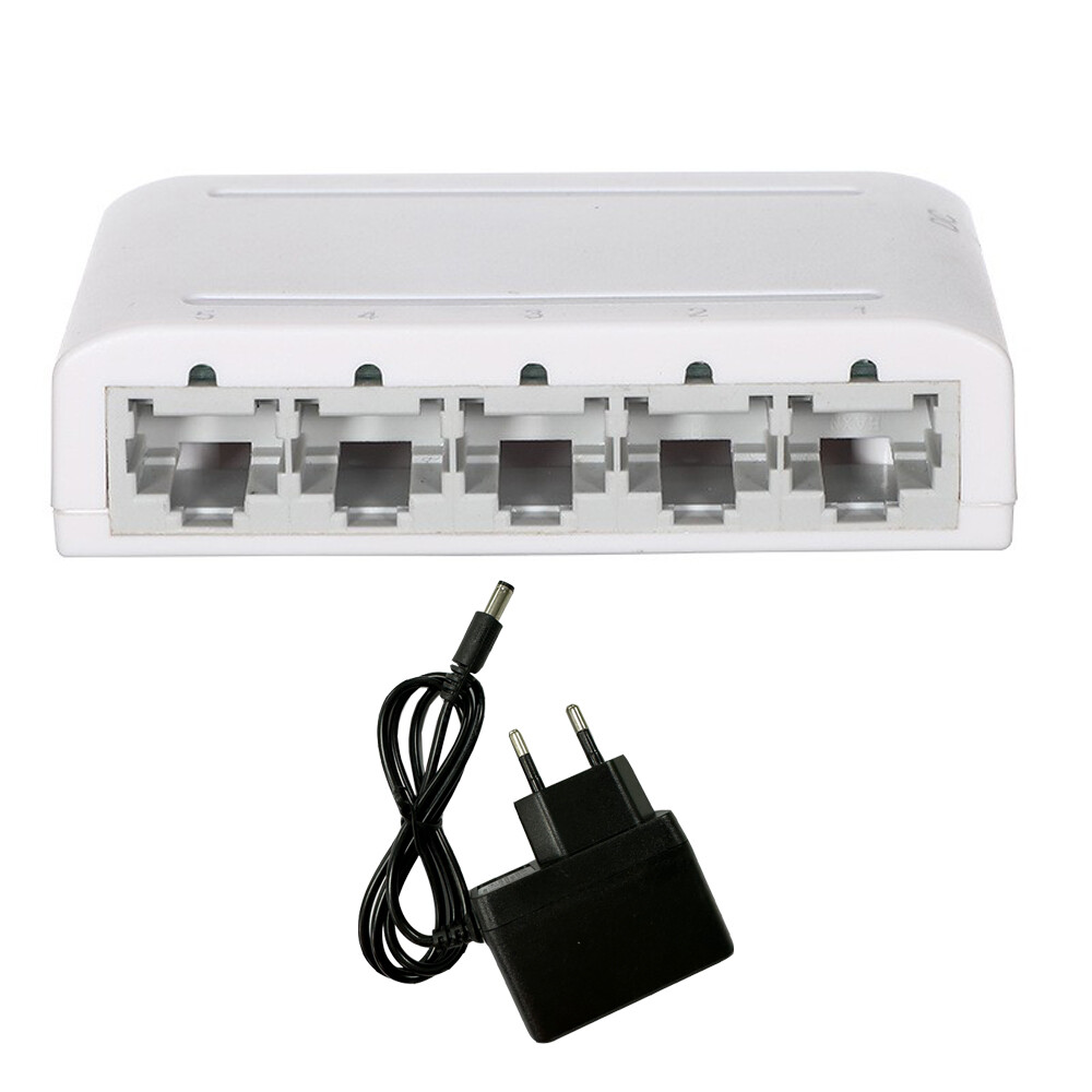 Dbit 5-Port 10/100/1000Mbps Gigabit Ethernet Network Switch Unmanaged (1005G)