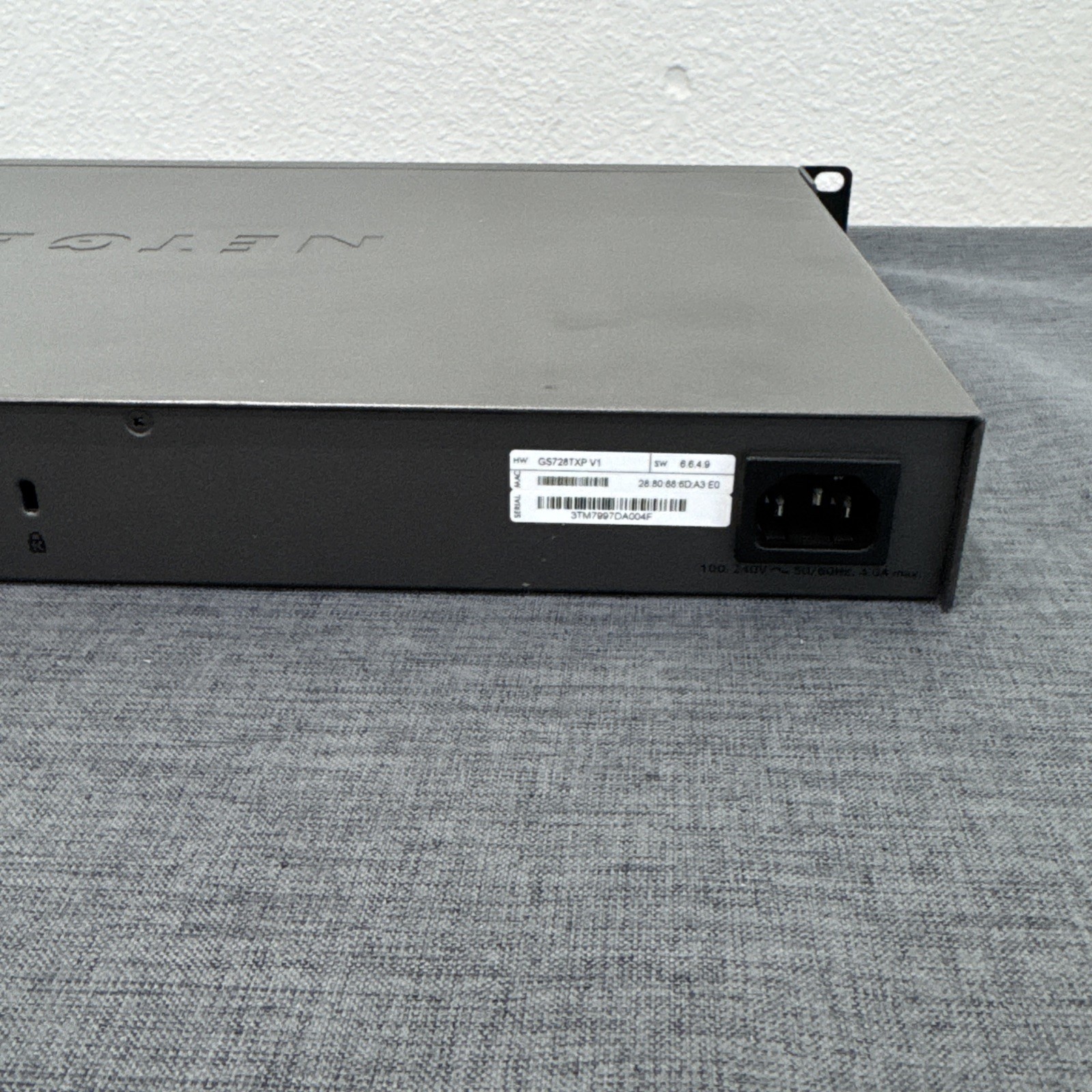 Netgear ProSafe GS728TP 24 Port PoE Gigabit Smart Switch