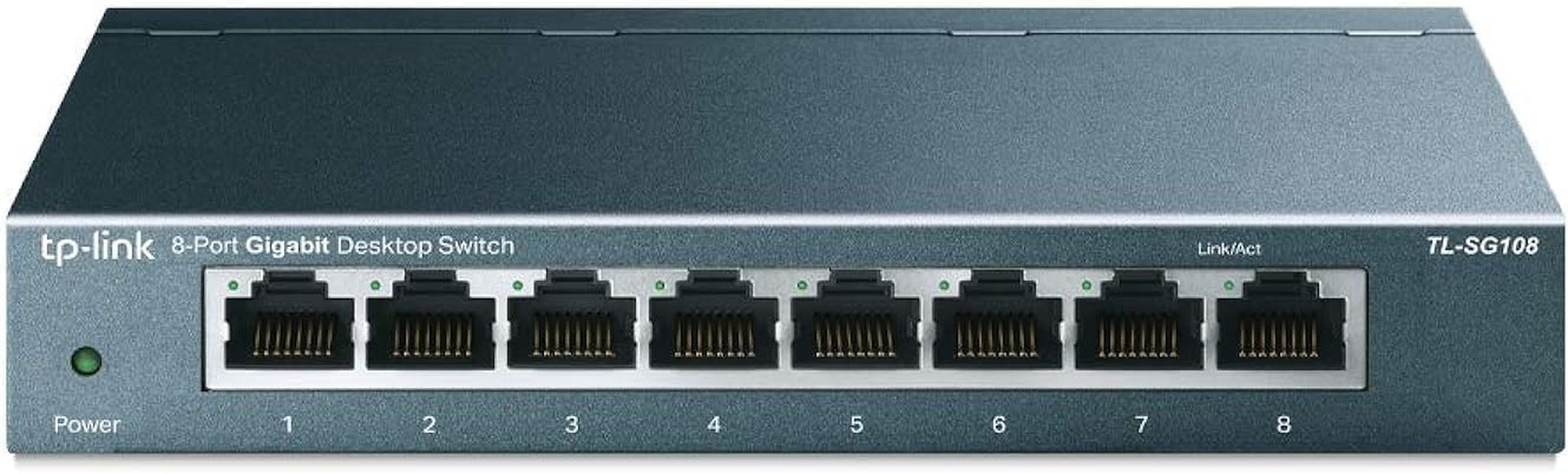 Tp-Link 8 Port Gigabit Ethernet Network Switch – Ethernet Splitter | Plug & Play