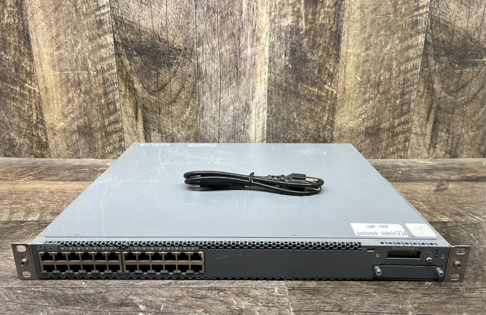 Juniper EX4300-24P 24 Port Gigabit PoE+ Switch