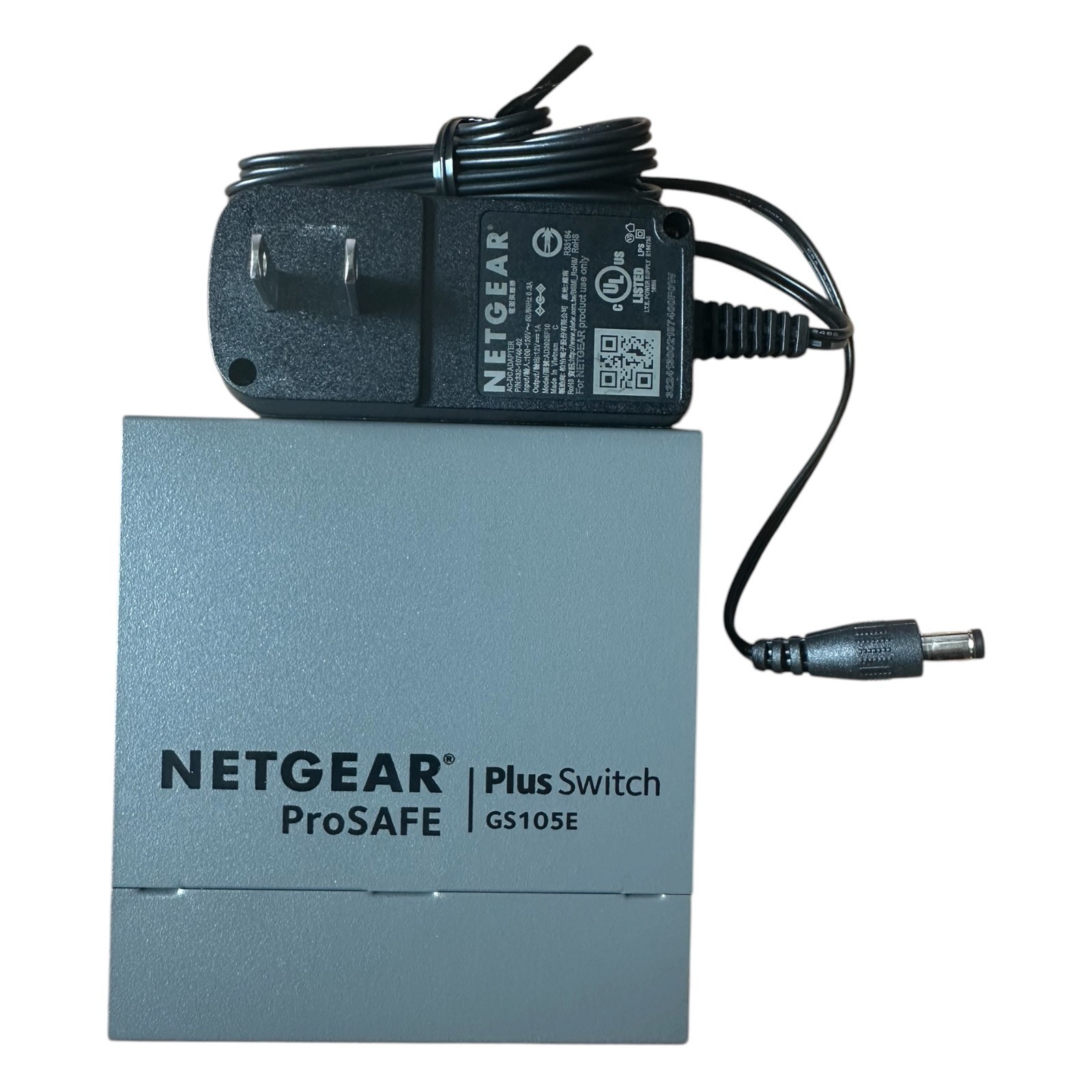 NETGEAR GS105E ProSAFE 5-Port Gigabit Ethernet Switch Managed Plus Open Box