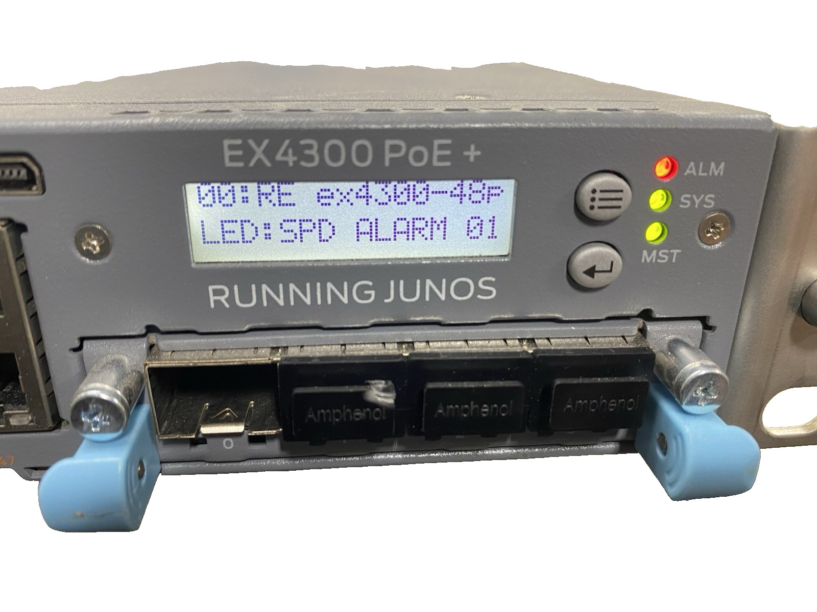 Juniper EX4300-48P / PoE+ 48-Port Switch w/ 2x PSU & 4 Port SFC 611-063980