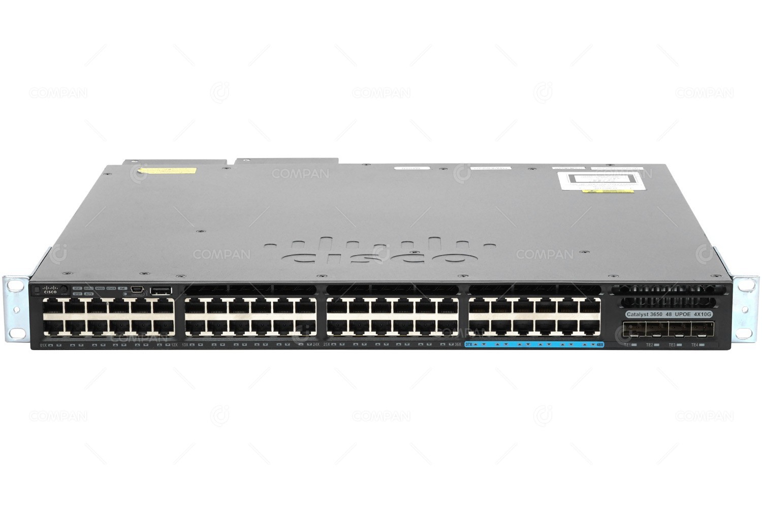Cisco WS-C3650-12X48UQ-S 48x RJ-45 4x SFP+ 10Gb – Power over Ethernet Switch