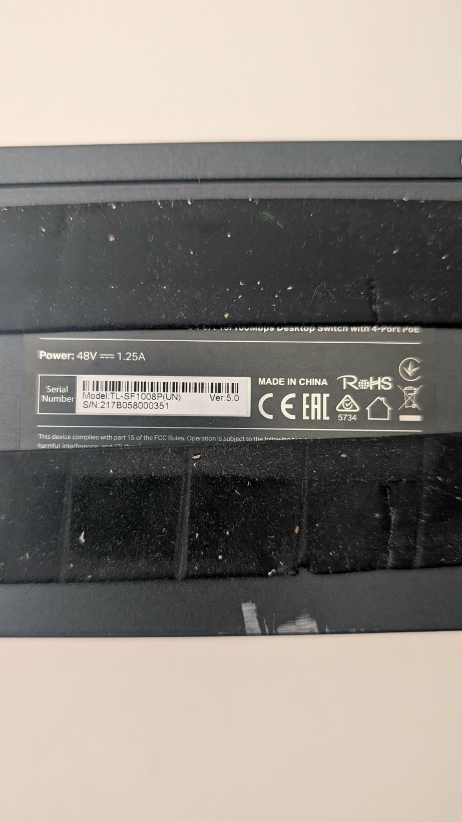 TP-LINK Technologies TP-Link (TL-SF1008P) 8-Ports External Switch