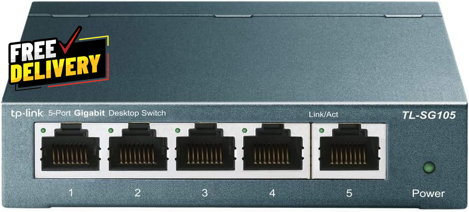 TL-SG105 5 Port Gigabit Unmanaged Ethernet Switch Network Hub Ethernet Spli…..