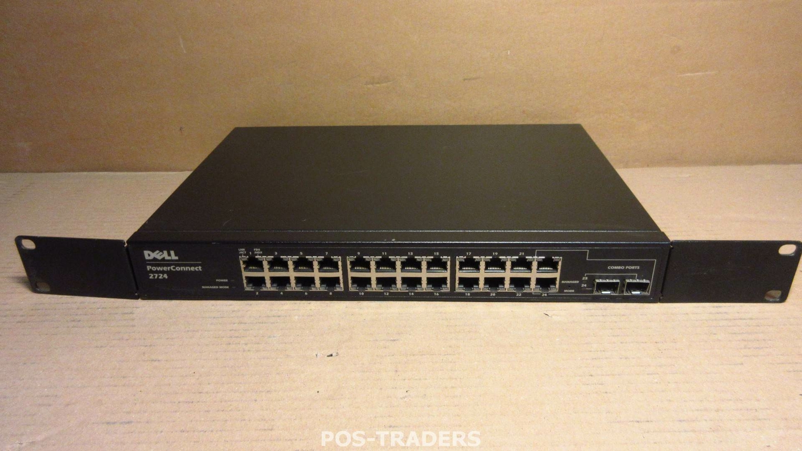 Dell 2724 Web Managed Switch Gigabit 24x 10/100/1000 + 2x SFP Uplinks Ports