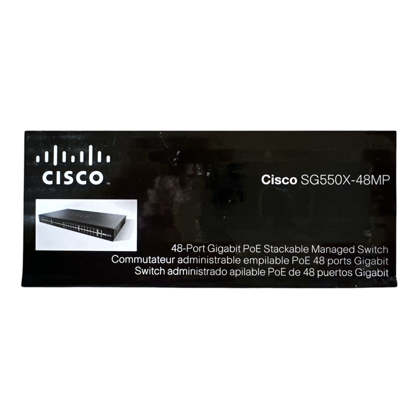 Cisco SG550X-48MP-K9-NA Port PoE SFP 10GB Stackable Managed Switch
