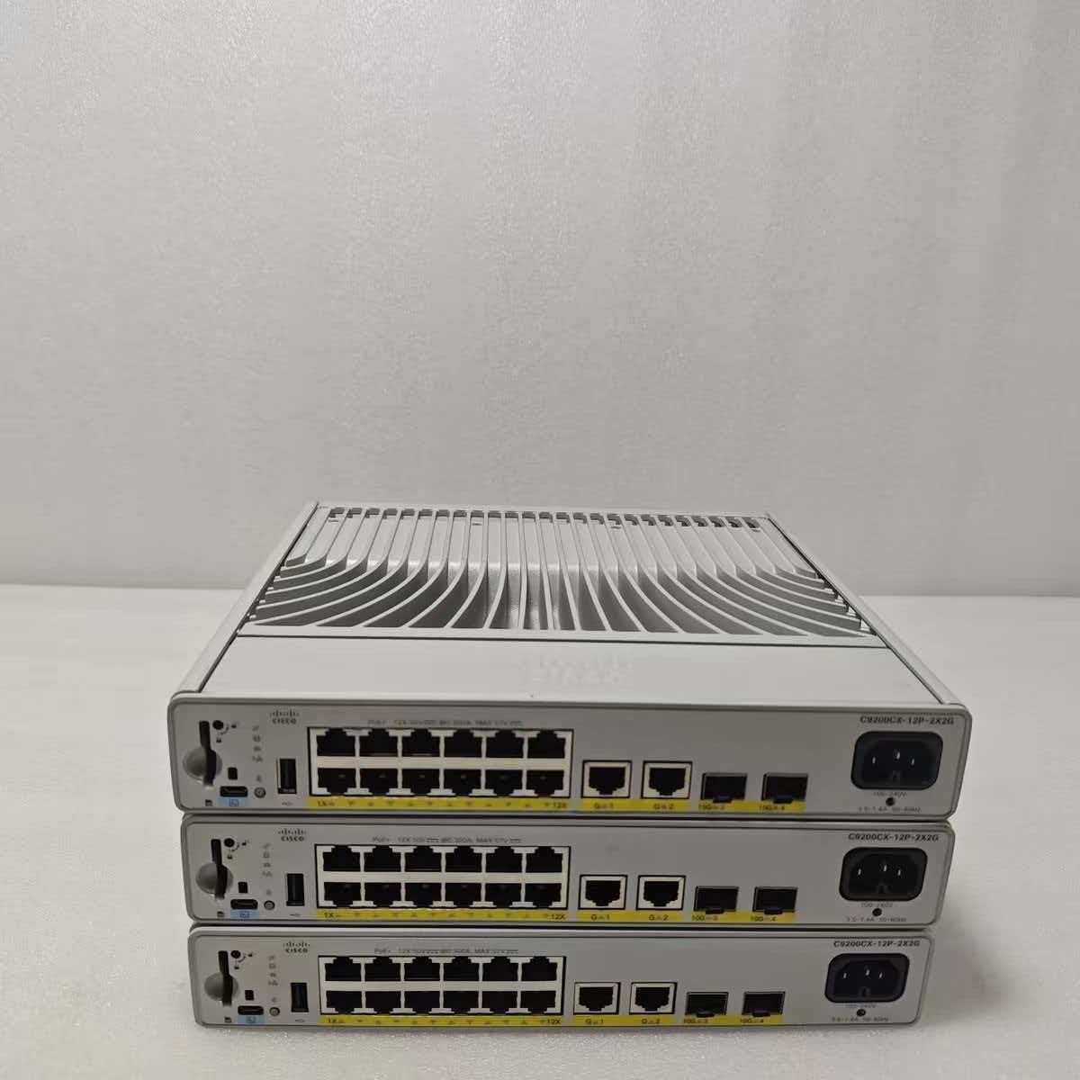 Cisco Catalyst C9200CX-12P-2X2G Port 1G Network Essential. #S-40