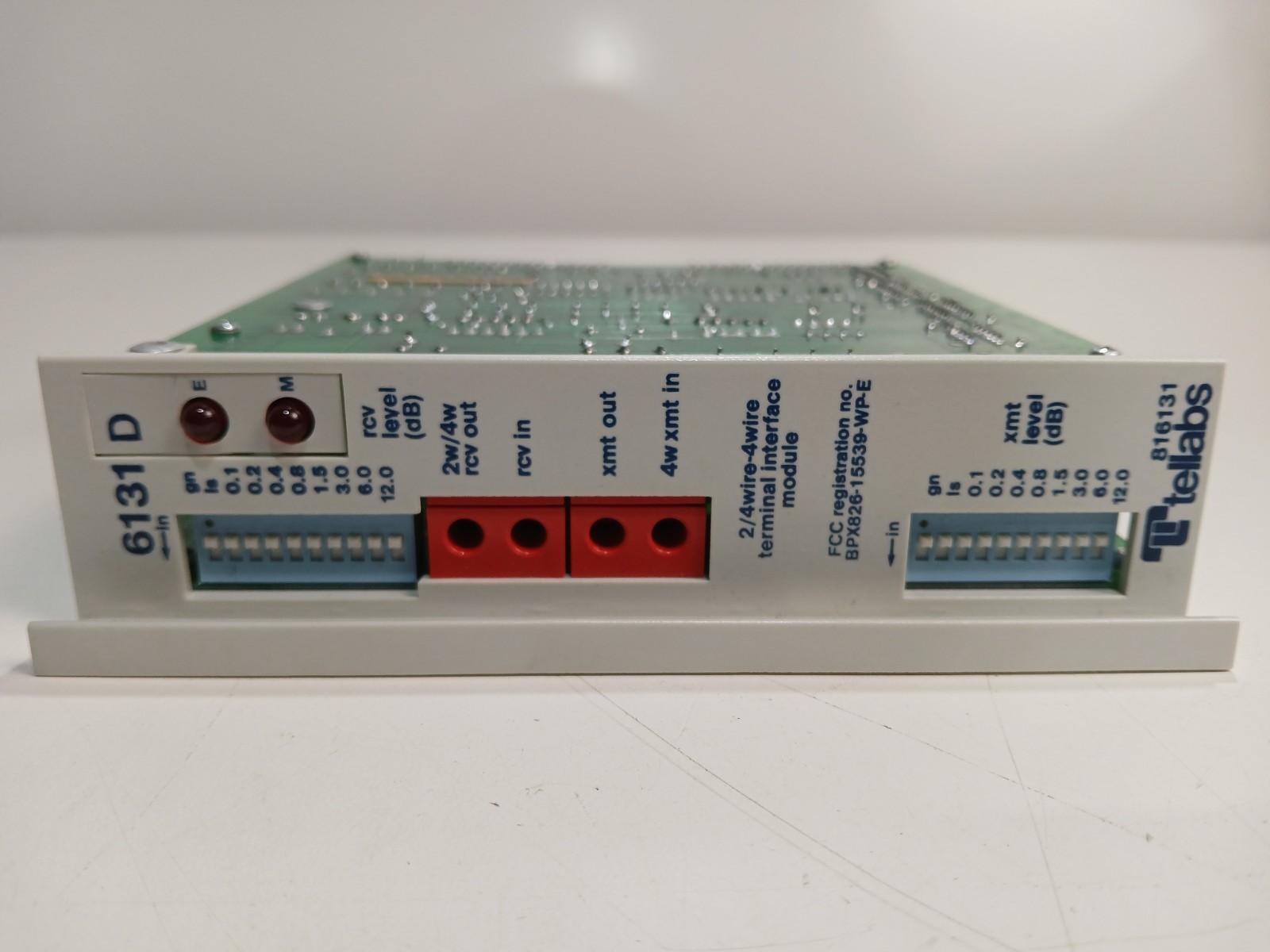 NO TARIFF FREE SHIP Tellabs 816131 2/4 Wire Terminal Interface Module Tested