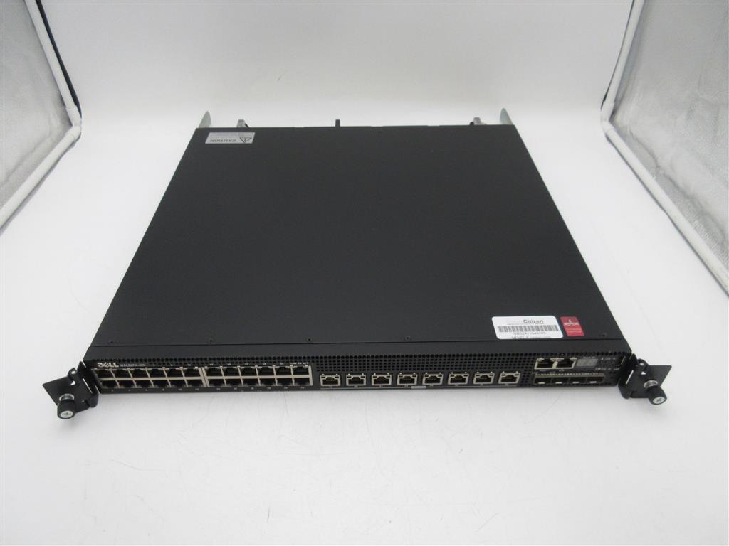 Dell N3132PX-ON 32 Port Switch 8x5G 4x10G 2x 1100W PSU – Warranty until 2042!