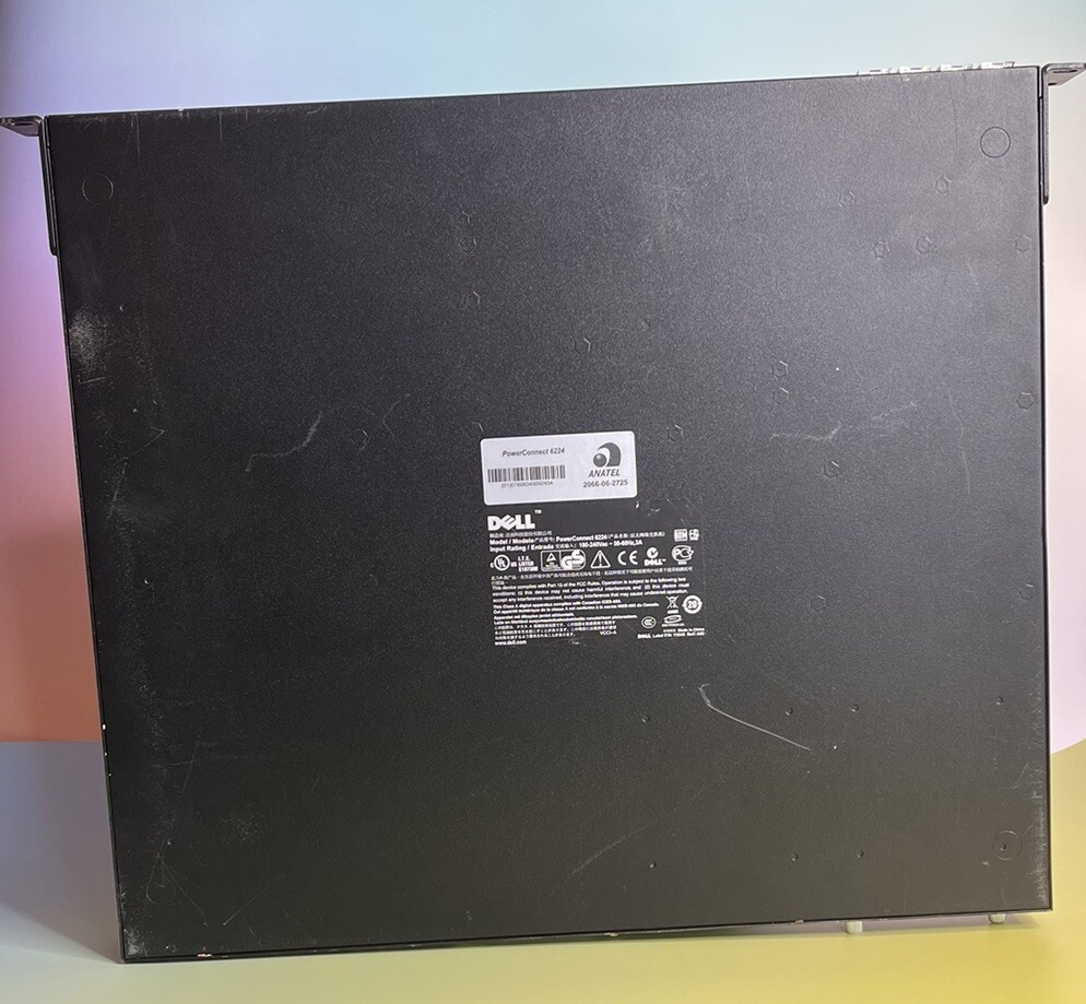 Dell PowerConnect 6224 24 Port Gigabit Ethernet Switch 10/100/1000 4x SFP Ports