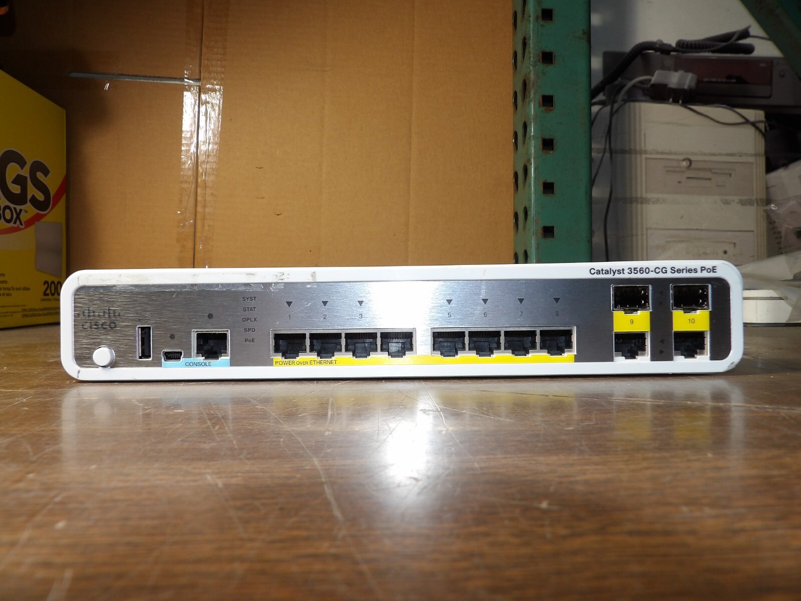 CISCO CATALYST 3560-CG SERIES (WS-C3560CG-8-TC-S)