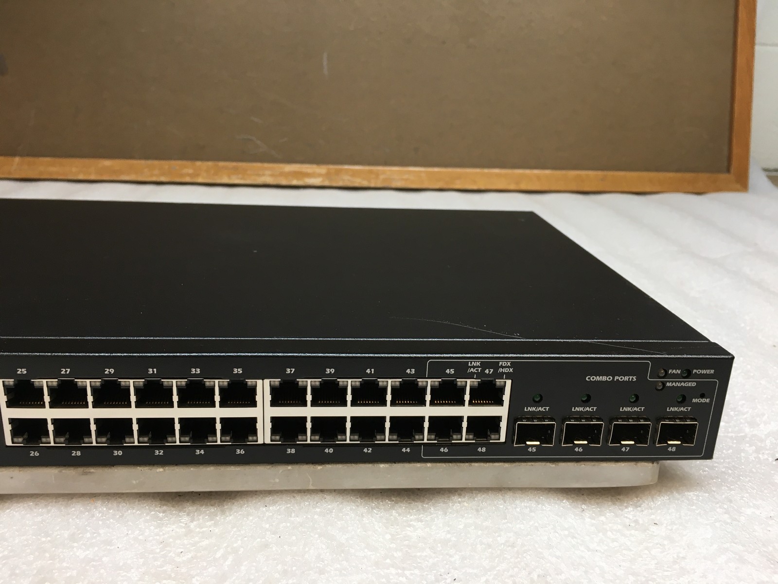 Dell PowerConnect 2848 48-Port Managed Ethernet Switch w/4x Link Ports