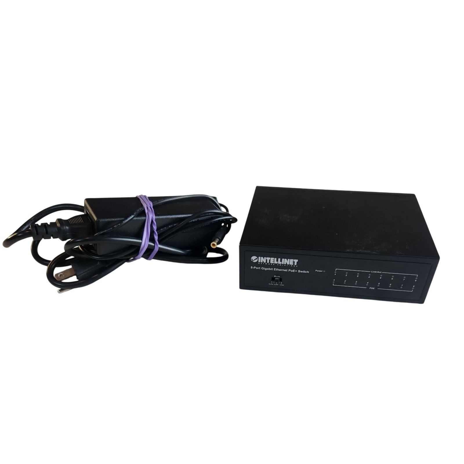 INTELLINET Network Solutions 561204 8-port Gigabit Ethernet Poe+ Switch