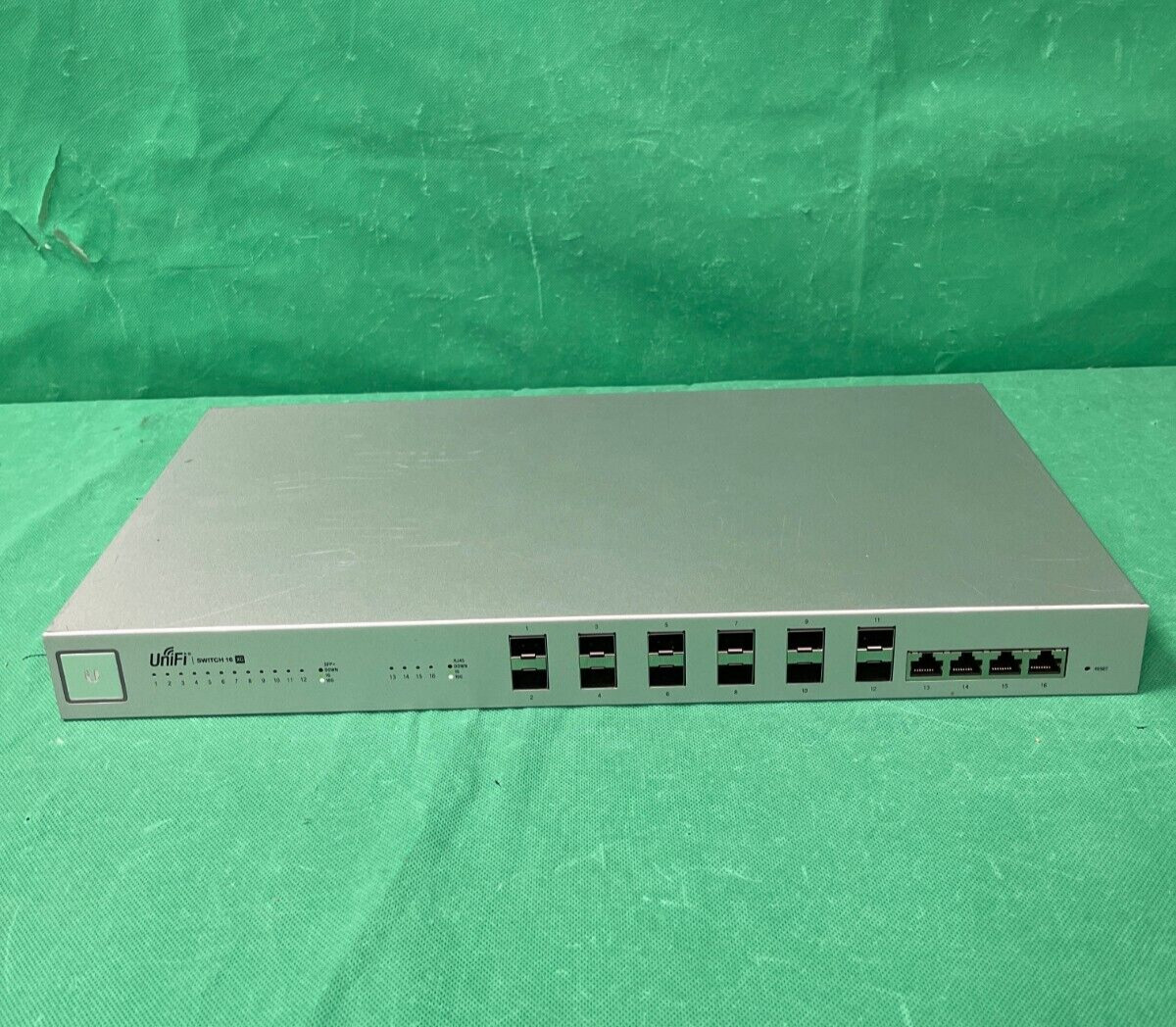 Ubiquiti US-16-XG UniFi 16-Port Managed Aggregation Switch *READ / FOR PARTS*