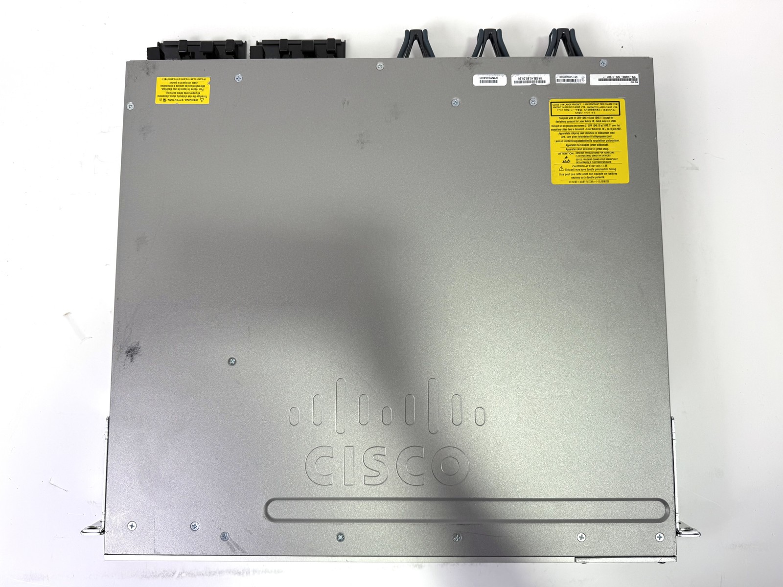 Cisco Catalyst WS-C3850-12S-E 12-Port Gigabit SFP Switch w/ C3850-NM-2-10G