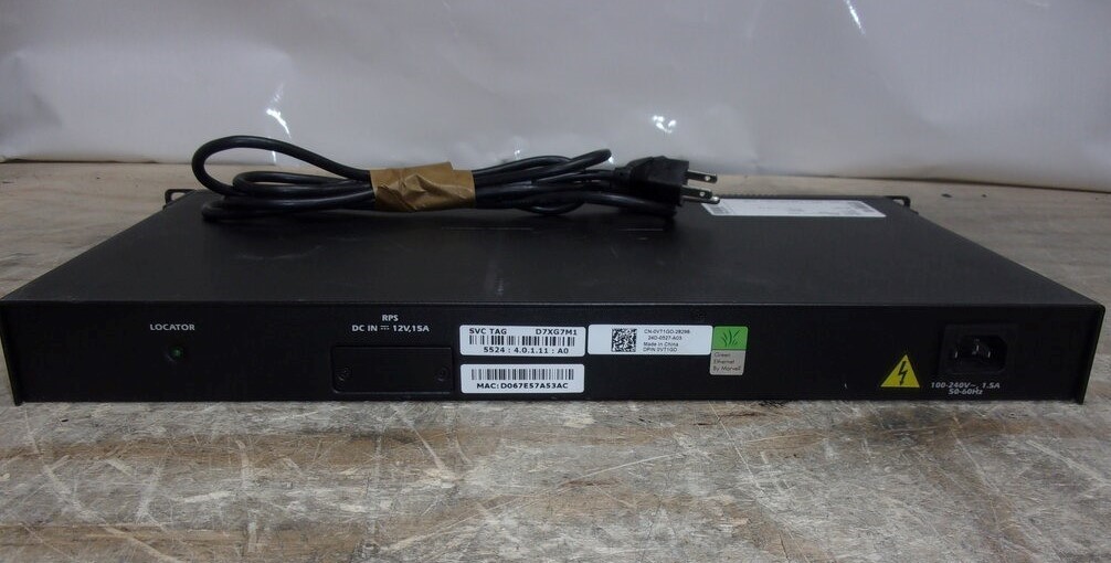 Dell PowerConnect 5524 0VT1GD Ethernet Network Switch 24-Port SEE NOTES