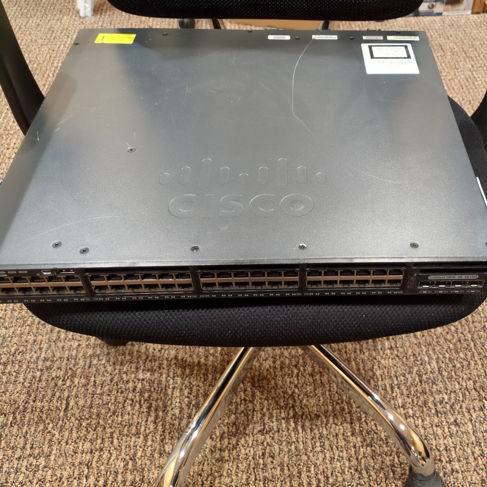 Cisco WS-C3650-48TQ-L – 52 Ports Fully Managed Ethernet Switch (LAN Base)