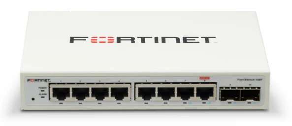 Fortinet FortiSwitch FS-108F Switch Network Gigabit Ethernet 8 port 2 x Ge SFP