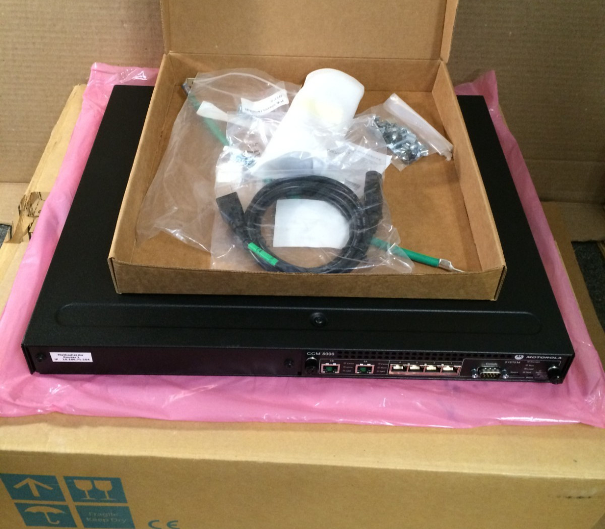 New Motorola GGM 8000 4 Port Gateway T7577A , in it’s original opened Box