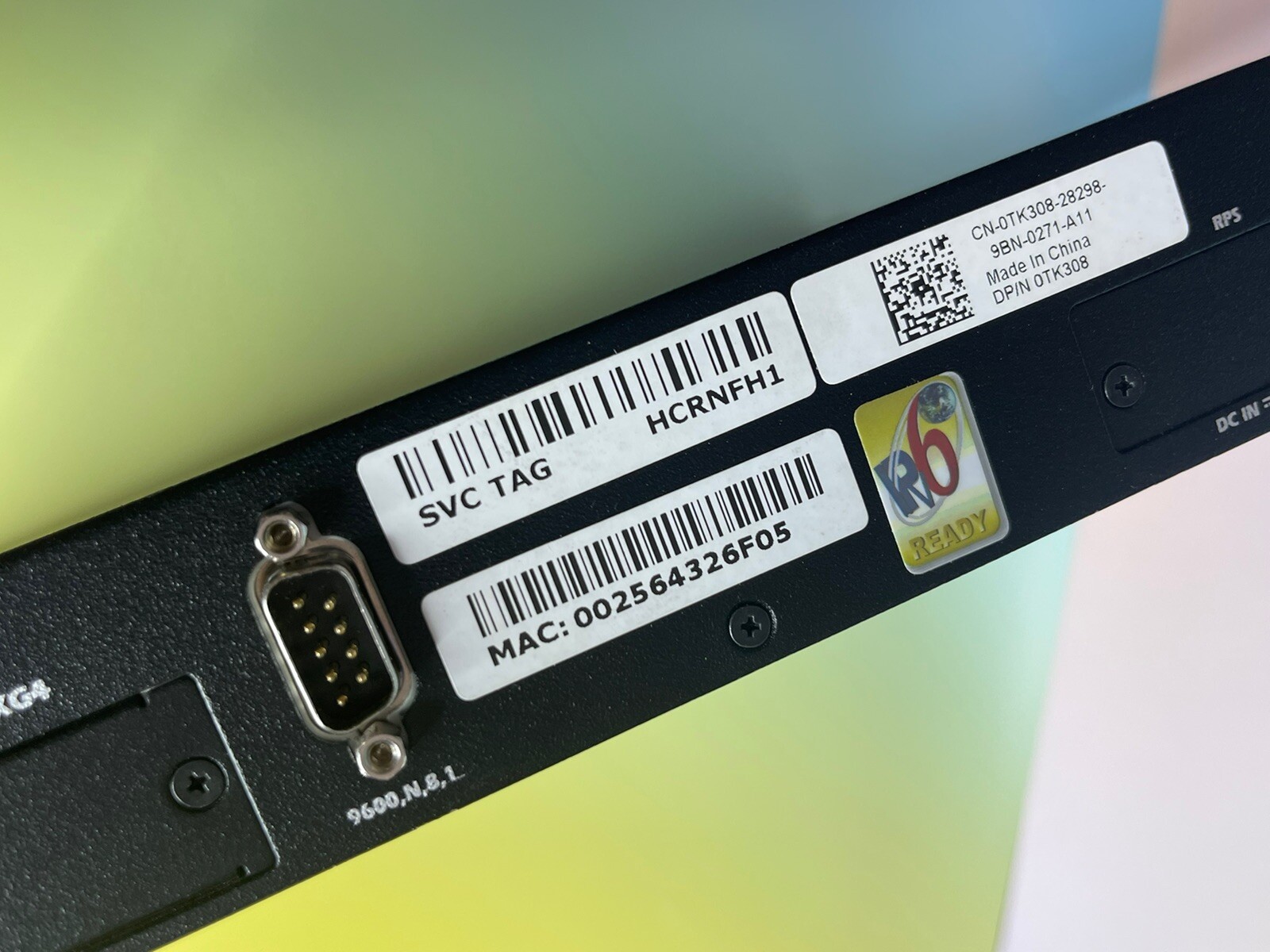 Dell PowerConnect 6224 24 Port Gigabit Ethernet Switch 10/100/1000 4x SFP Ports