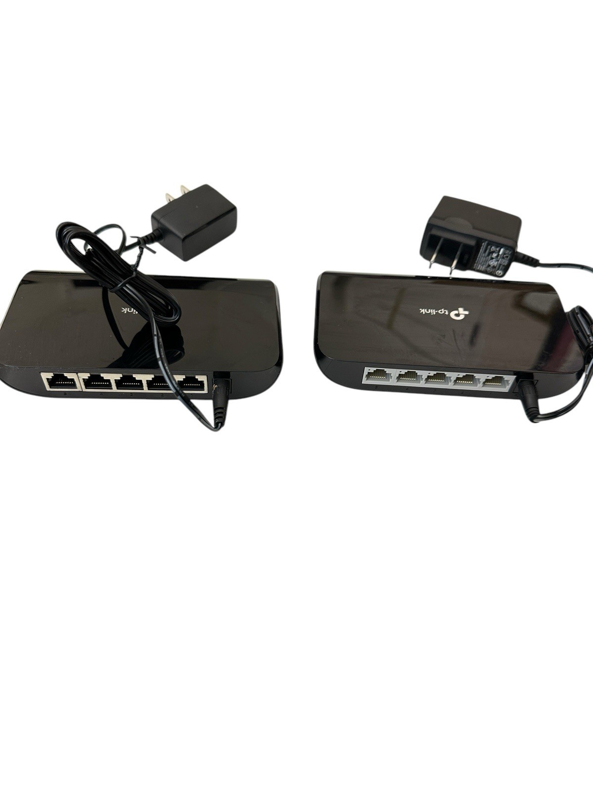 Lot Of 2 TP-Link TL-SG1005D 5-Port Gigabit Desktop Switches Working
