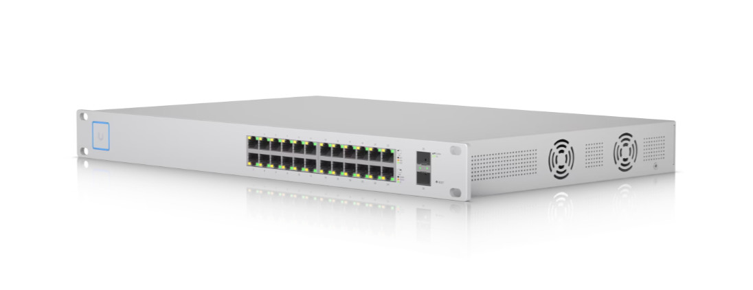Ubiquiti Networks UniFi US-24 24 Ports Rack-Mountable Gigabit Ethernet Switch