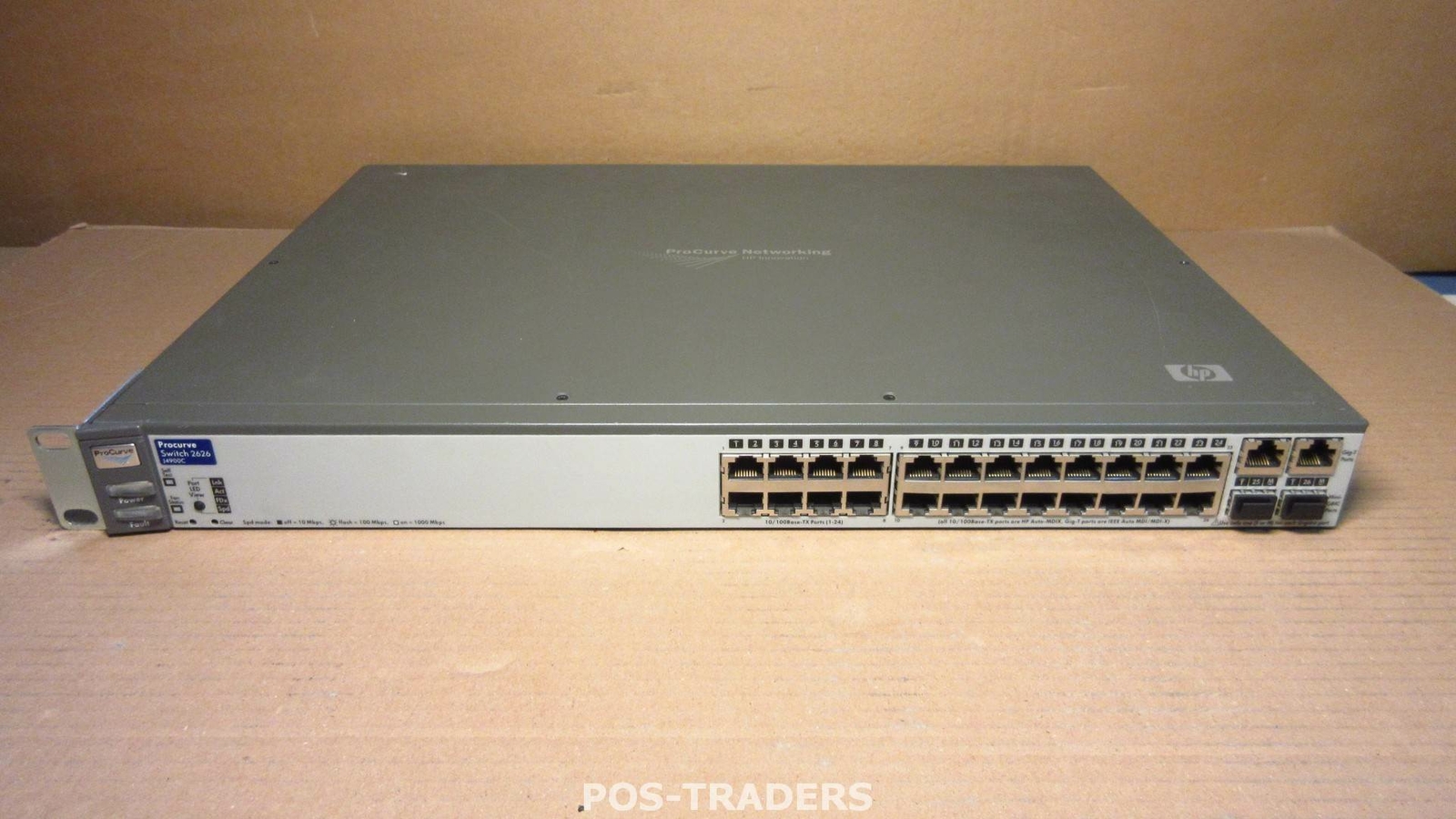 HP ProCurve 2626-24 24 Port Managed Switch w/ 2x Gigabit SFP Uplinks J4900C