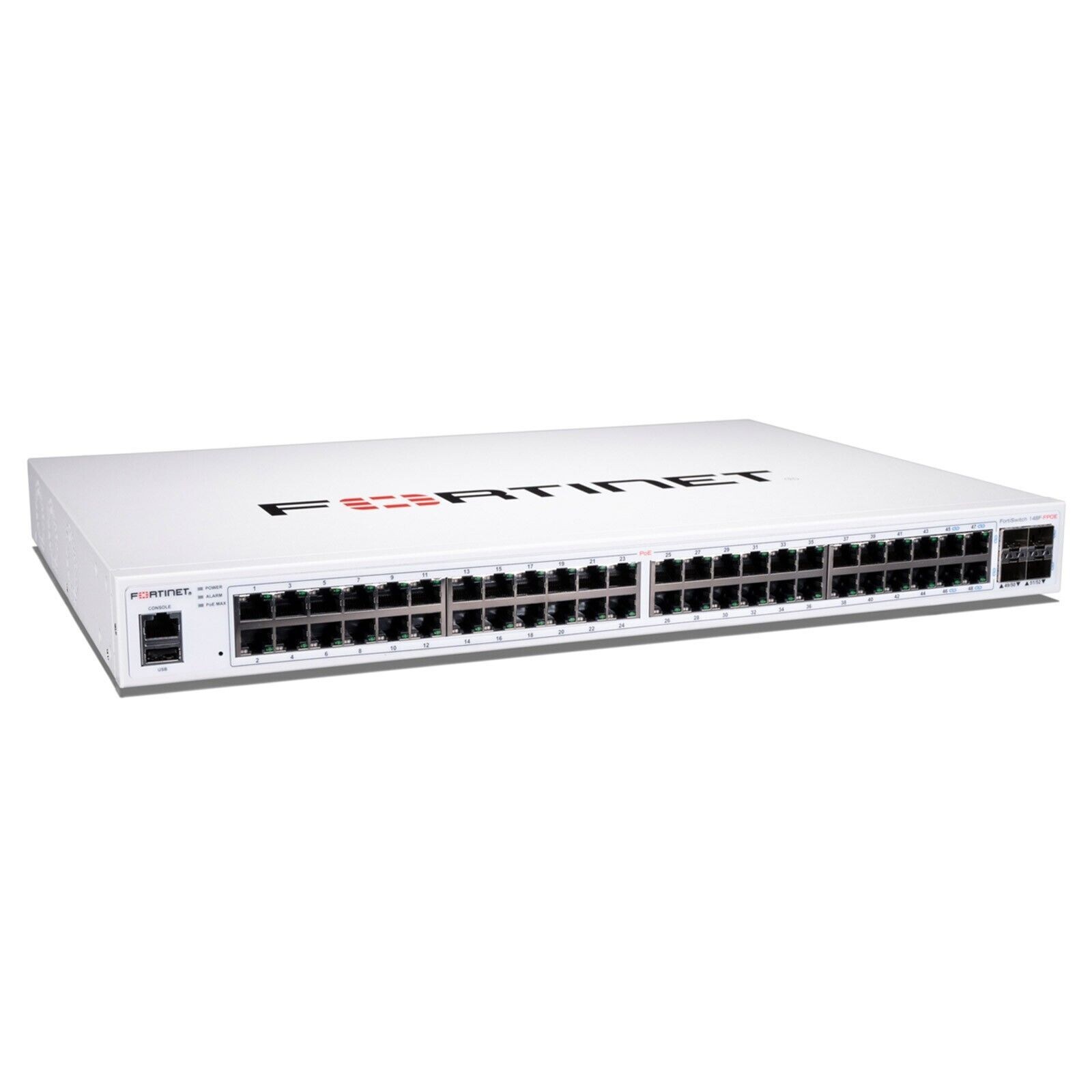 Fortinet FortiSwitch FS-148F-POE Secure managed Network Switch Gigabit 48 port