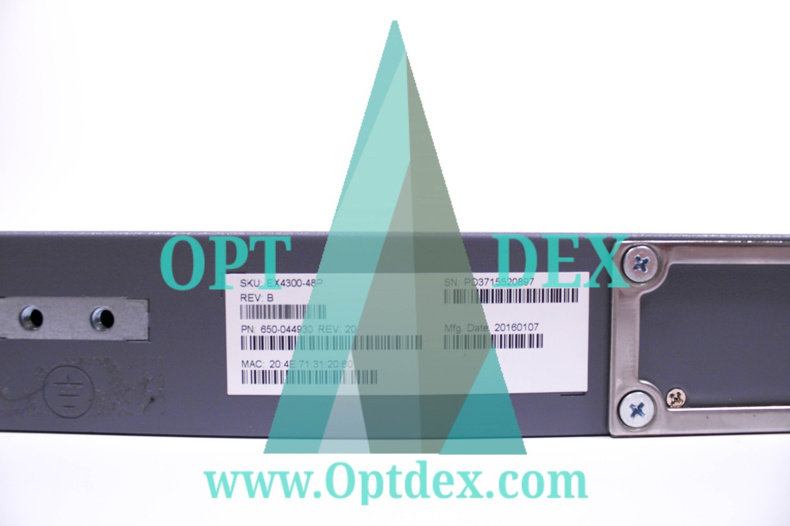 Juniper EX4300-48 Port Gigabit Switch Dual 1100W PSU No Module