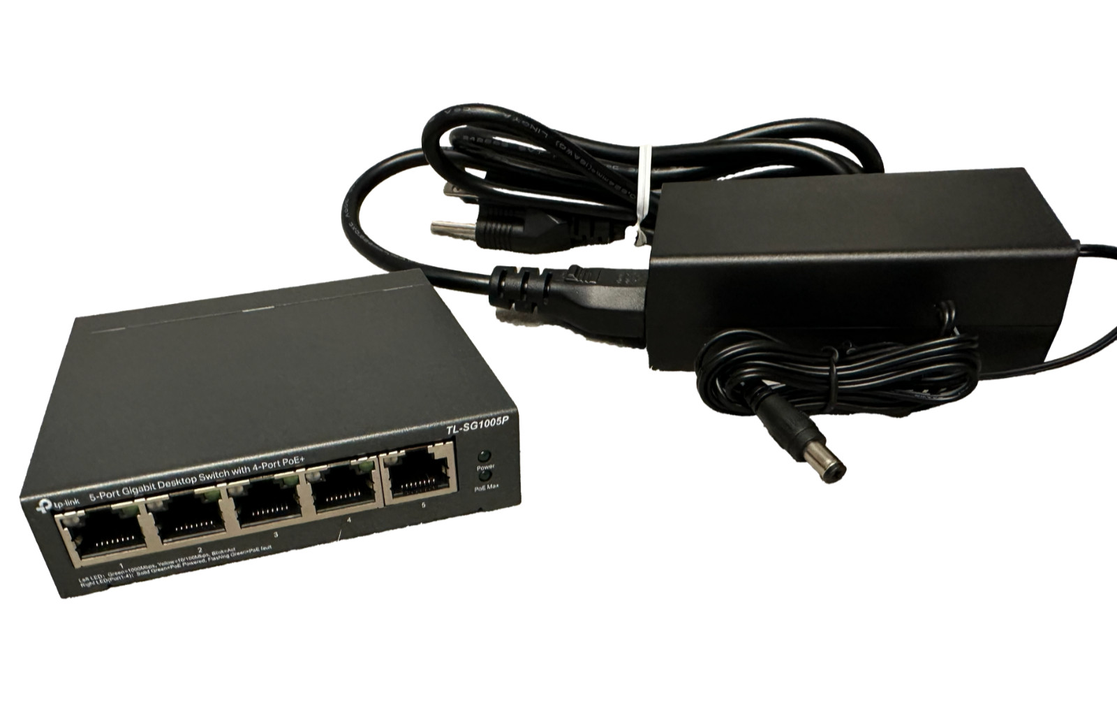TP-Link TL-SG1005P – 5-Port Gigabit PoE+ Switch
