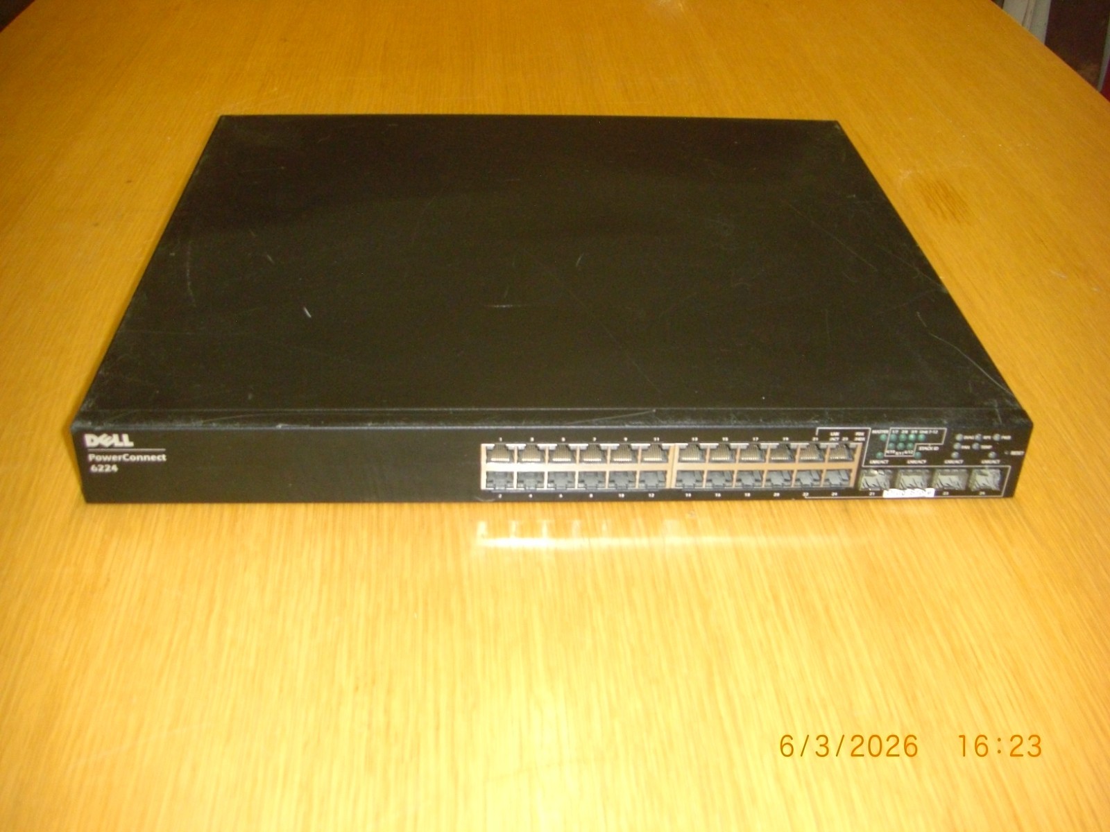 Dell PowerConnect 6224P 24 Port PoE Ethernet L3 Switch