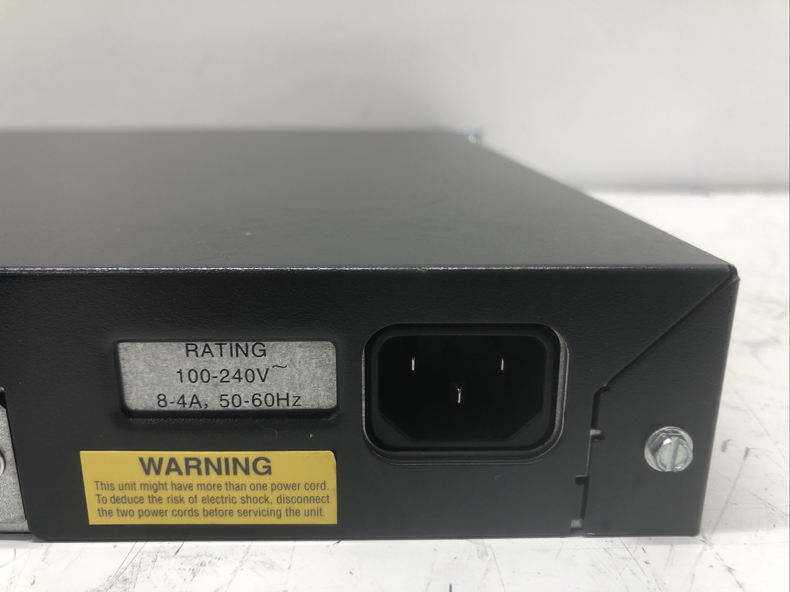 Cisco Catalyst 3560G PoE-48 Ethernet Network Switch WS-C3560G-48PS-S V05 *READ*