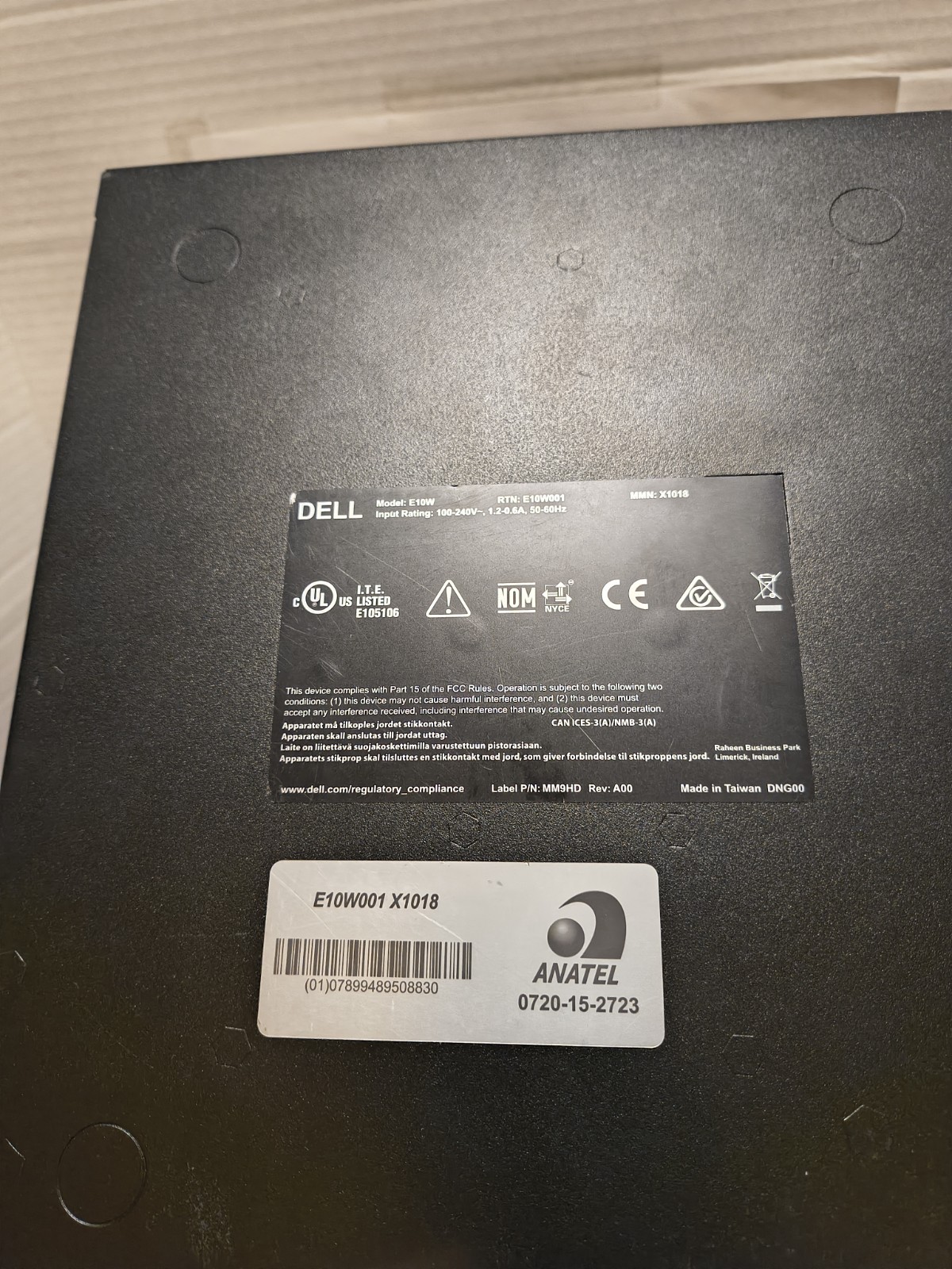 2 Dell X1018 16 Port Gig PoE 2 X SFP Managed Switch E10W – USED One Plug