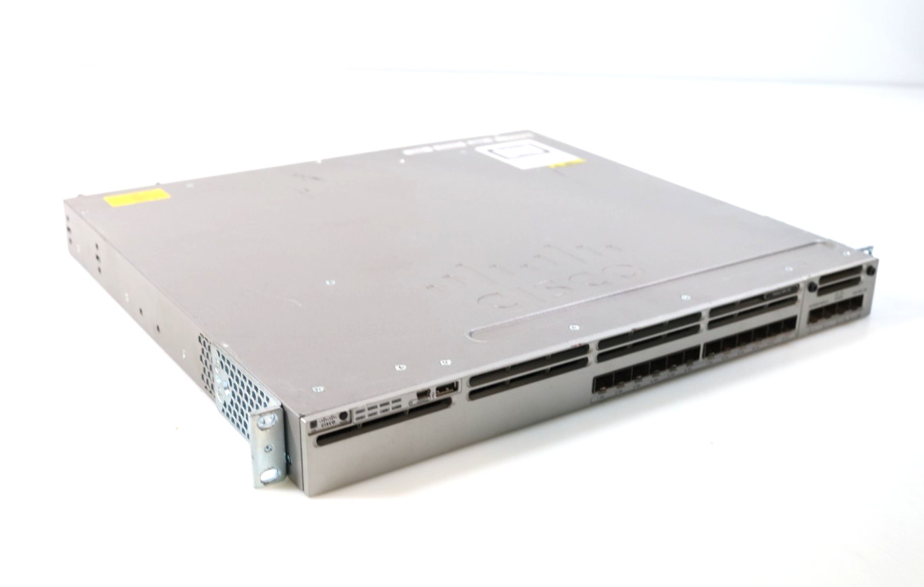 Cisco Catalyst WS-C3850-12S-E 12-Port Gigabit SFP Switch